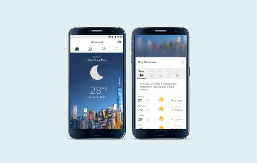 Morecast screenshot 3